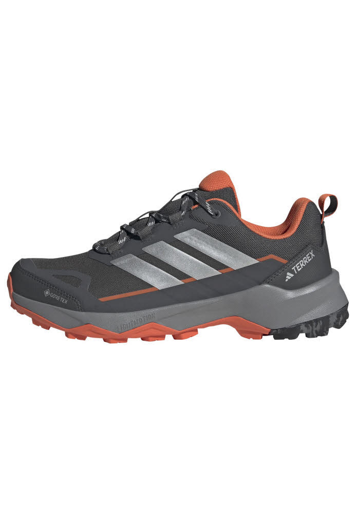 adidas TERREX SKYCHASER AX5 GTX Herren Wanderschuhe Trekkingschuhe Low grau/orange