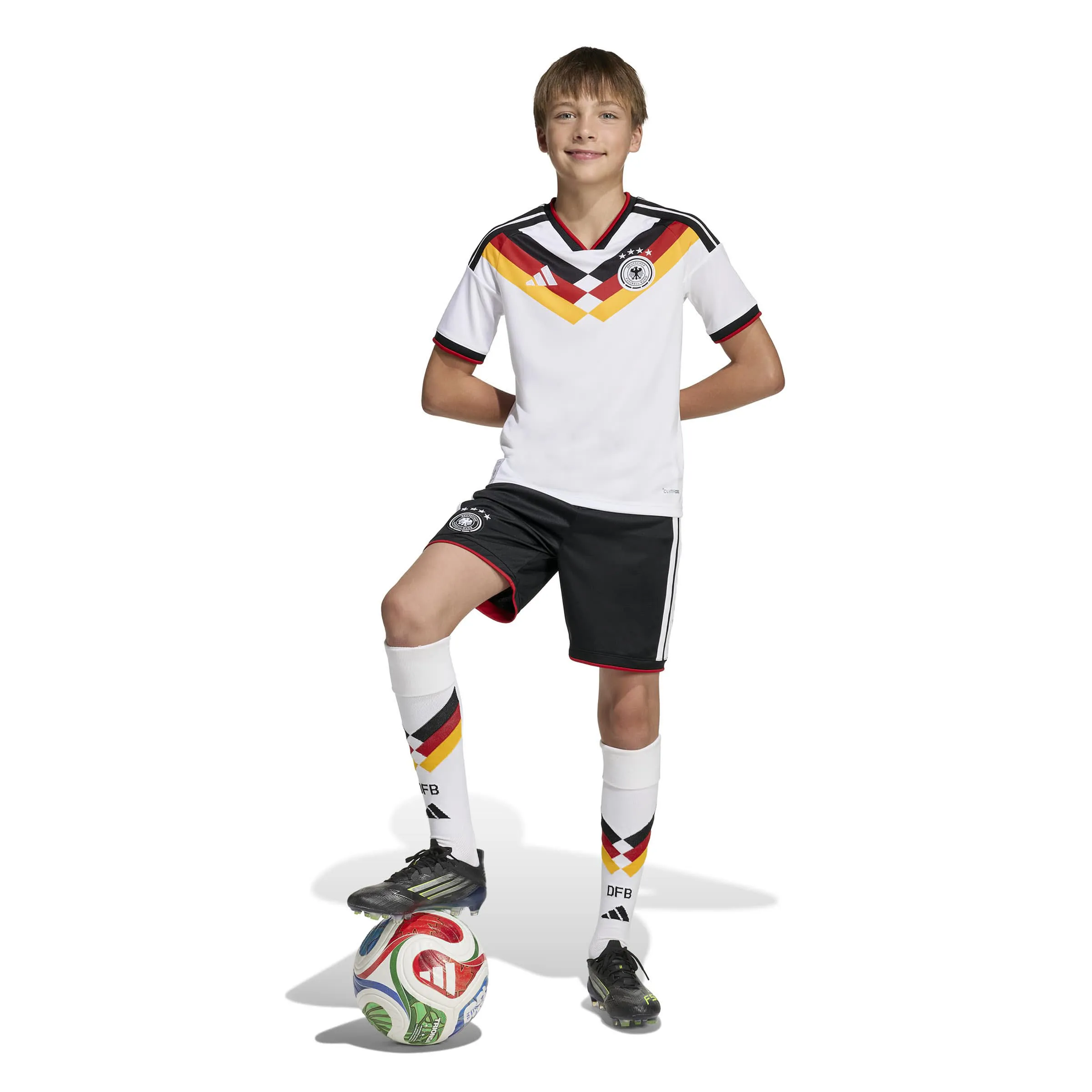 adidas DFB Jersey Kinder Heimtrikot WM 2026 weiß