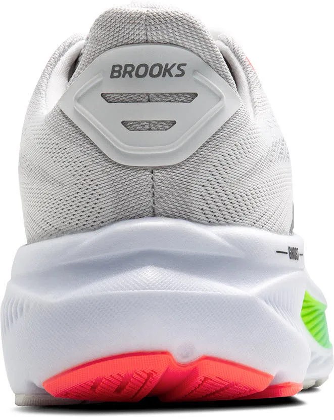 Brooks Ghost 17 Herren Laufschuhe Joggingschuhe white/pink clay/gecko