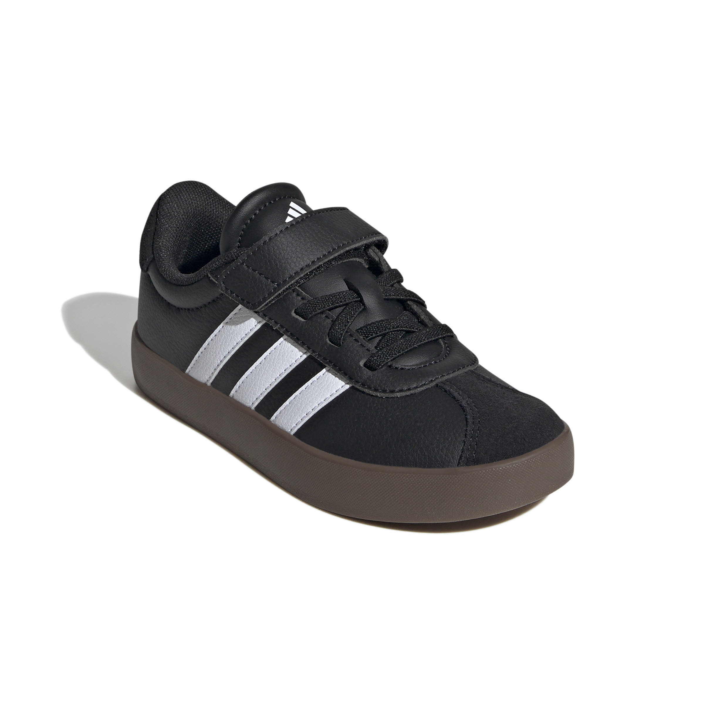 adidas VL COURT 3.0 EL C Kinder Sneaker Freizeitschuhe schwarz
