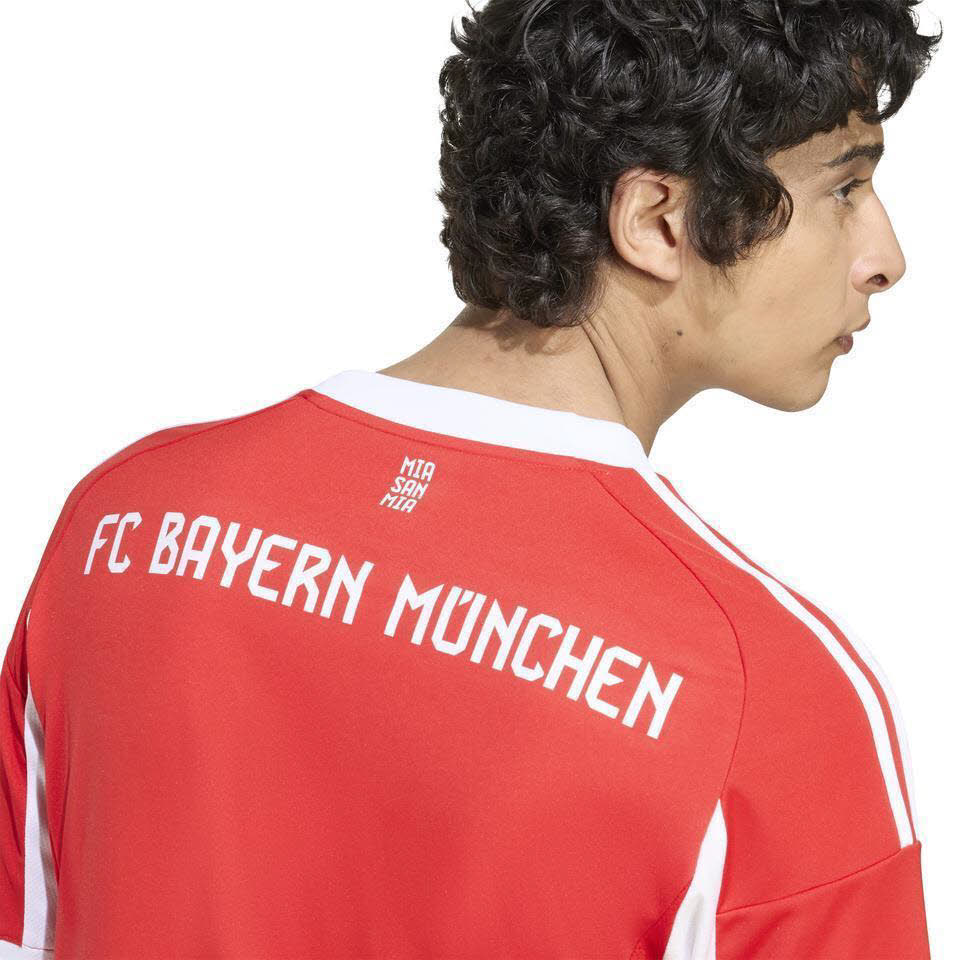 adidas FC Bayern München 25/26 Heimtrikot Herren Fußballtrikot rot/weiß