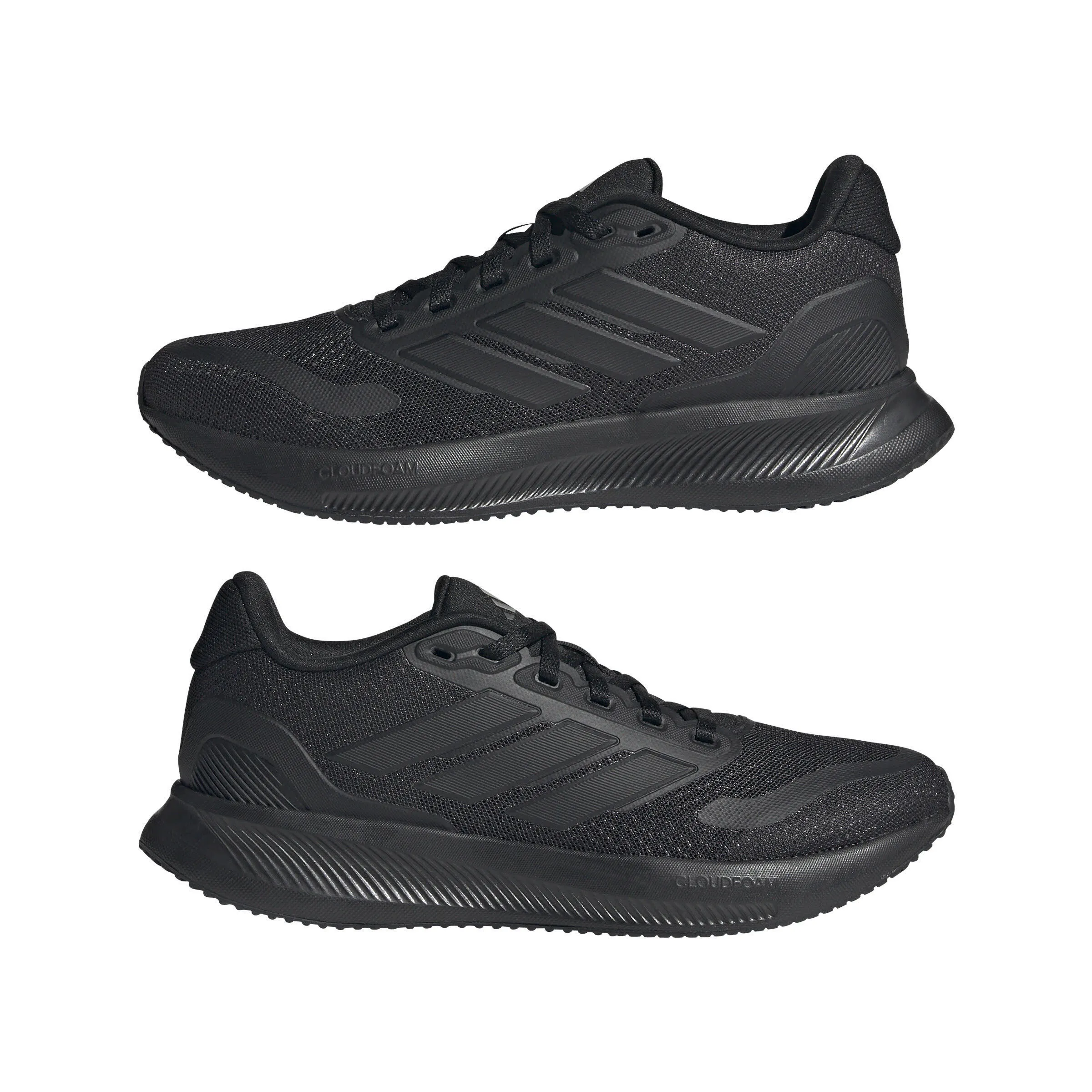 adidas RUNFALCON 5 Kinder Laufschuhe Sneaker Sportschuhe schwarz
