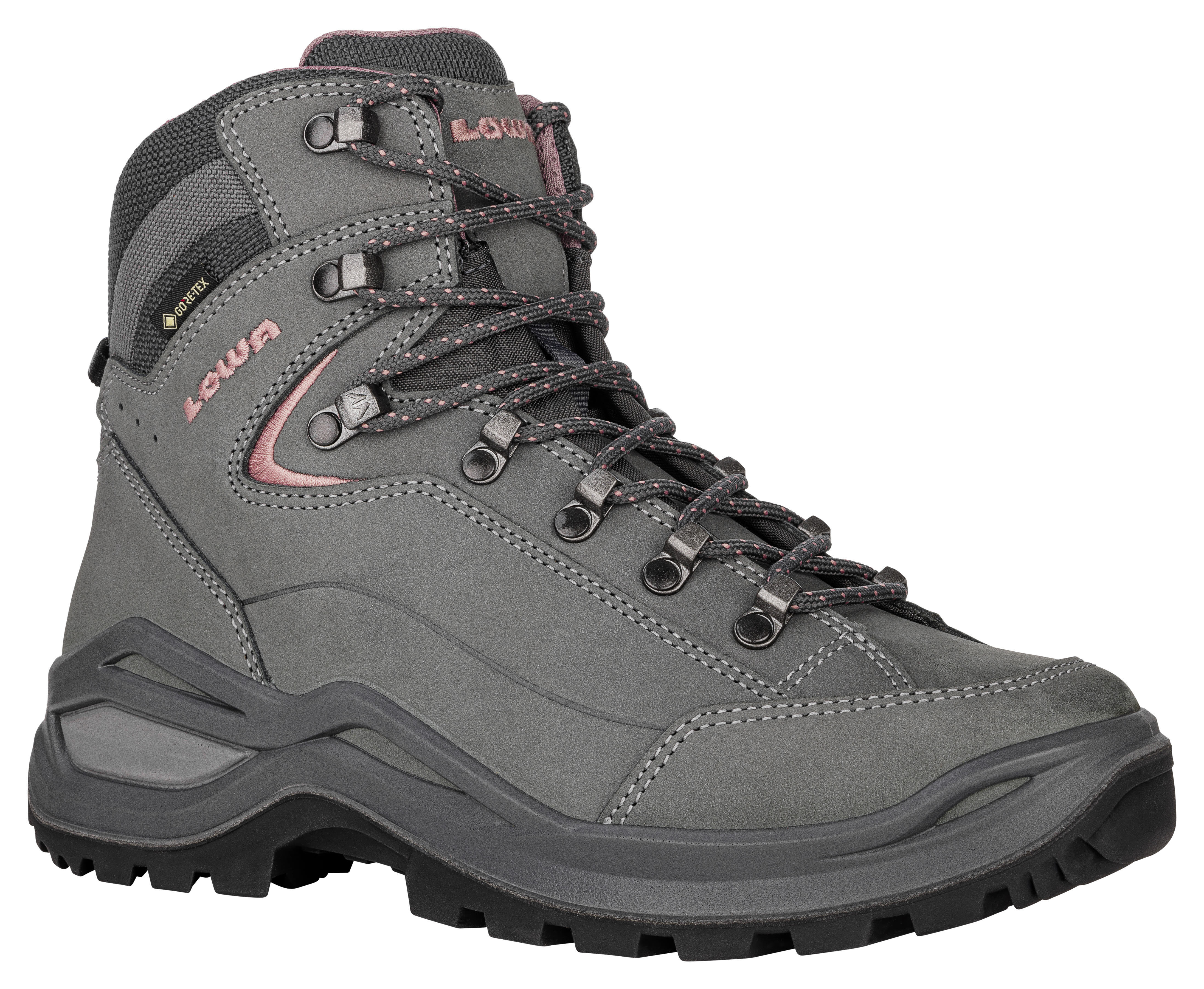 Lowa Renegade EVO GTX MID Wanderschuh Trekkingschuh wasserdicht leicht Damen grau