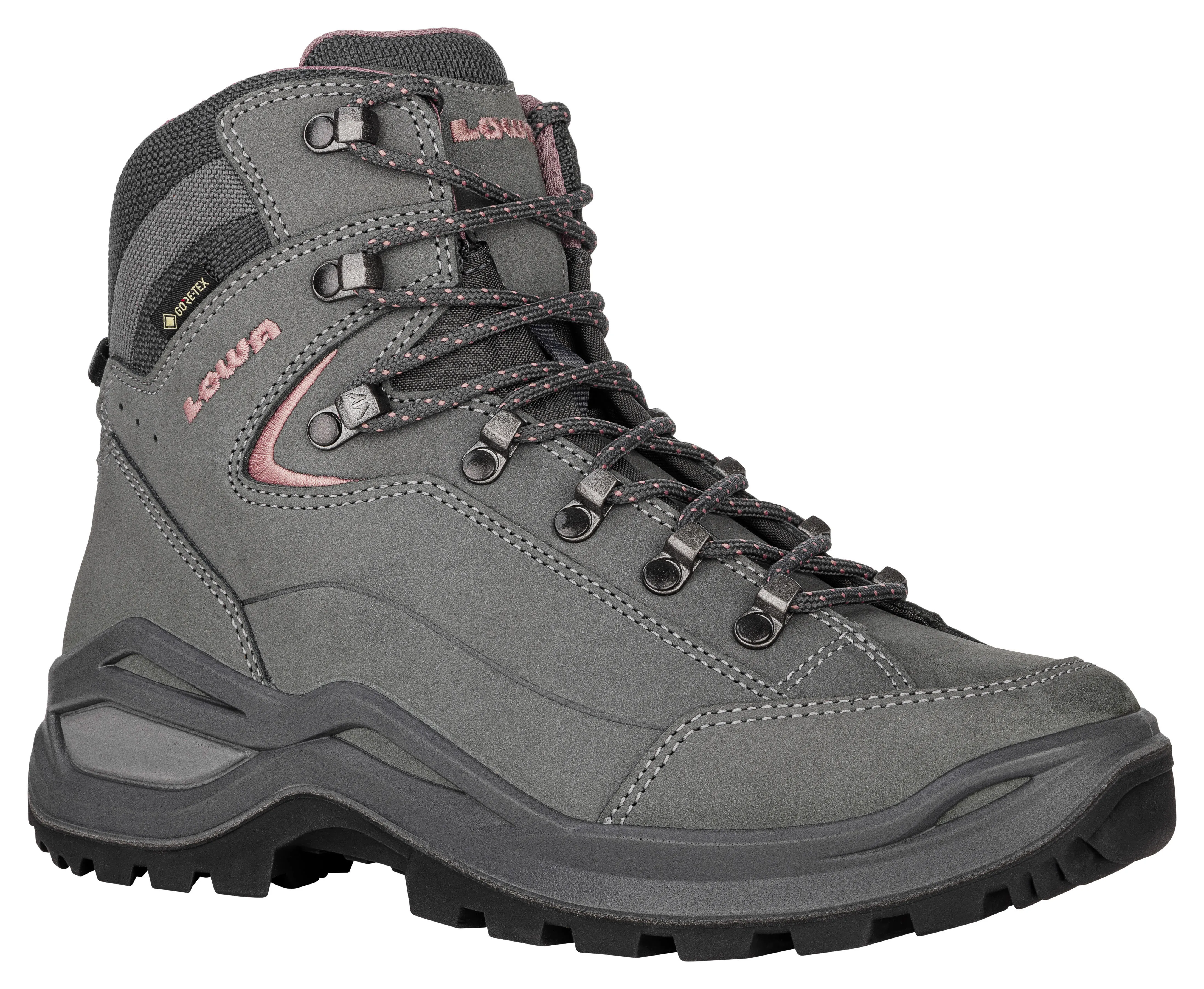 Lowa Renegade EVO GTX MID Wanderschuh Trekkingschuh wasserdicht leicht Damen grau