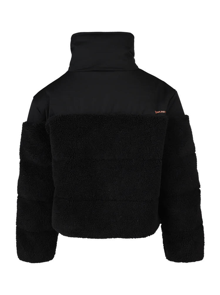 Brunotti Teddy Damen Pufferjacke Fleecejacke schwarz