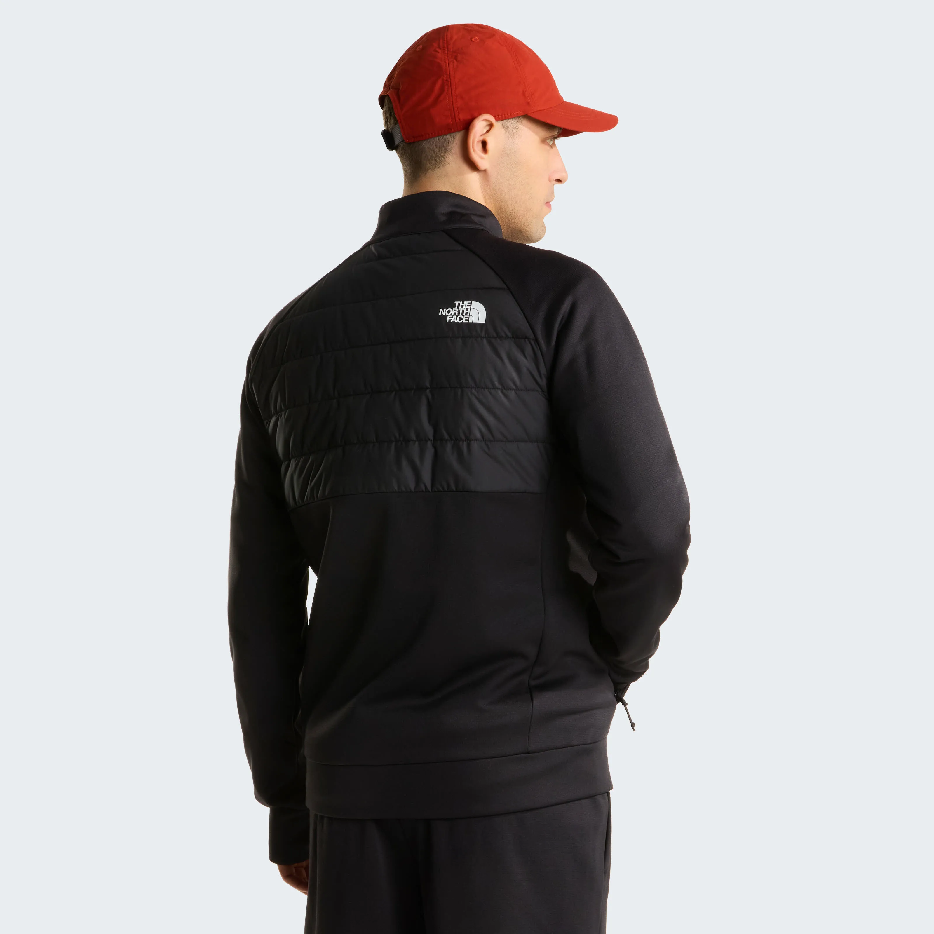 The North Face REAXION 2.0 Herren Hybridjacke Fleecejacke schwarz