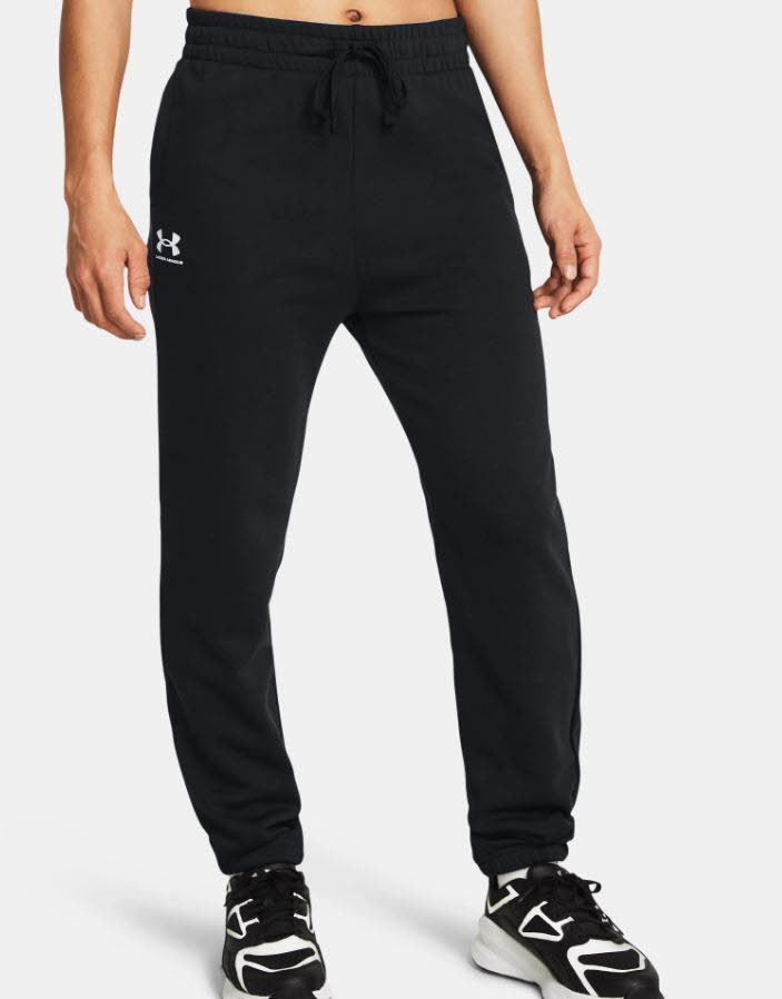 Under Armour Rival Damen Jogginghose Sporthose French Terry schwarz