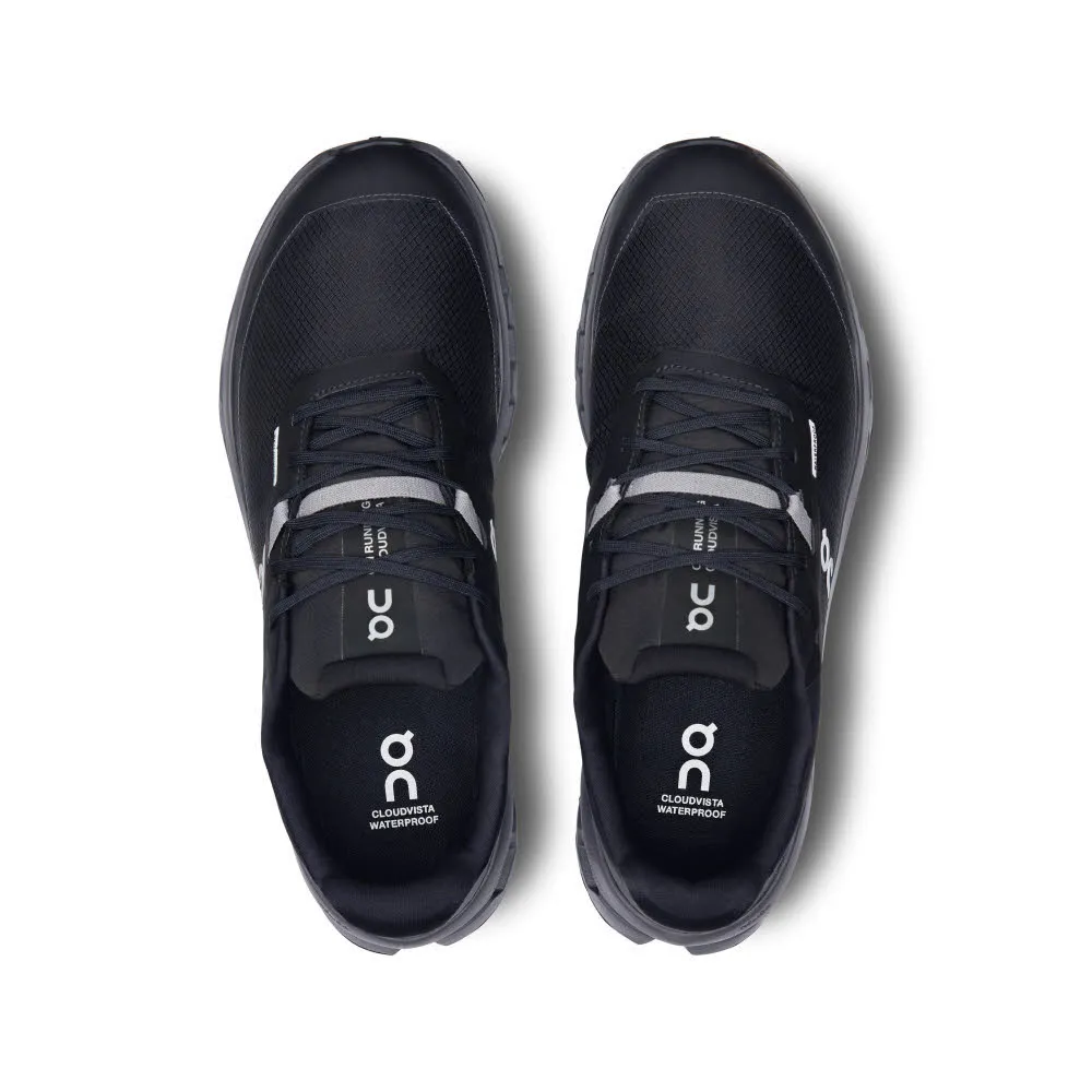 ON Cloudvista 2 Waterproof Herren Sneaker Laufschuhe schwarz