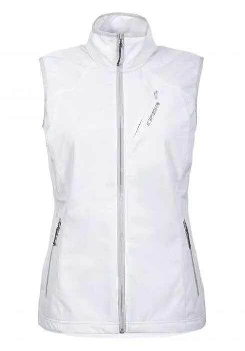 Icepeak Brush Weste outdoor Freizeit Damen weiß NEU