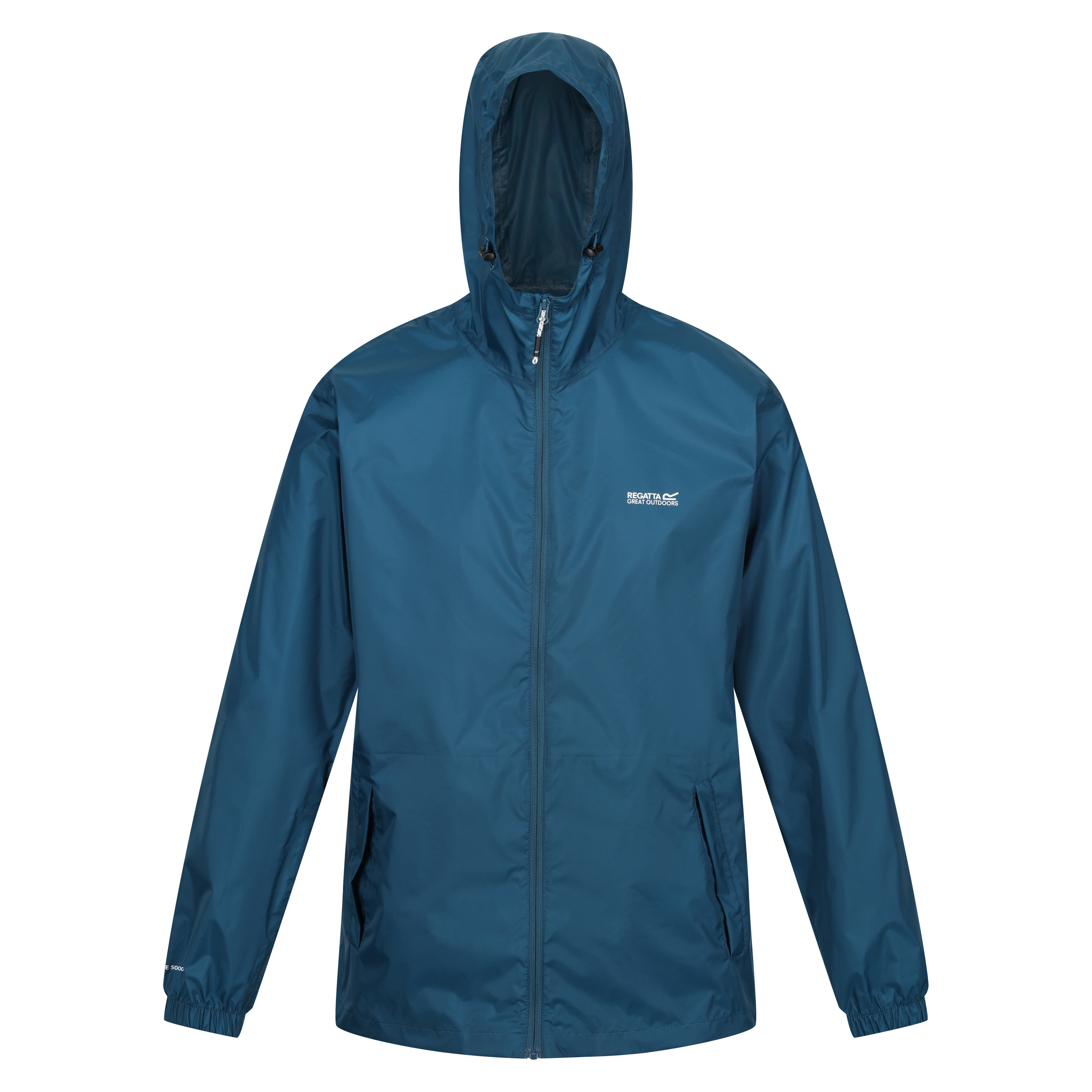 REGATTA Herren Pack It Jacke III Regenjacke packbar blaugrün dunkelblau