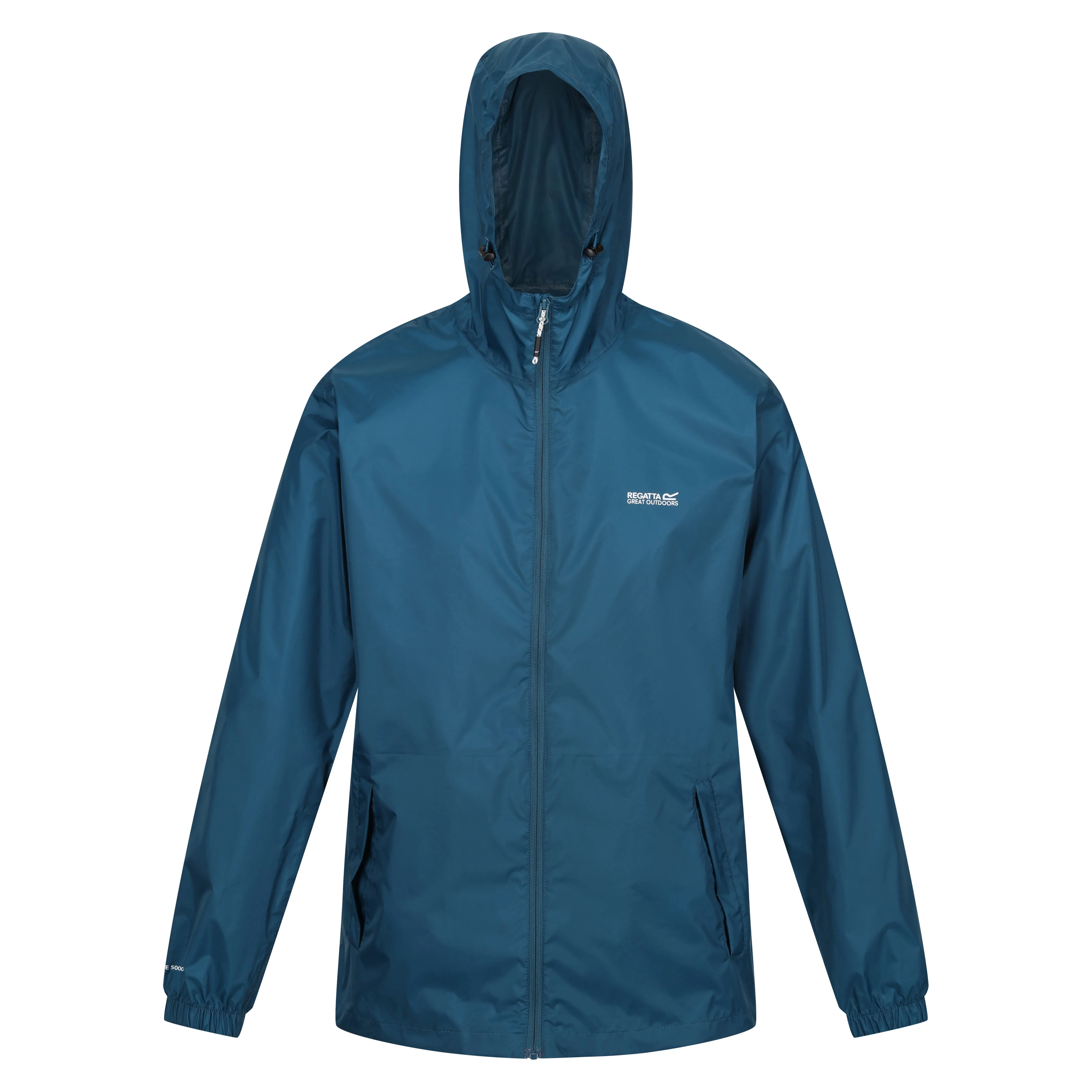 REGATTA Herren Pack It Jacke III Regenjacke packbar blaugrün dunkelblau