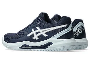 Asics GEL-Dedicate 8 Clay Damen Tennisschuhe Midnight/White