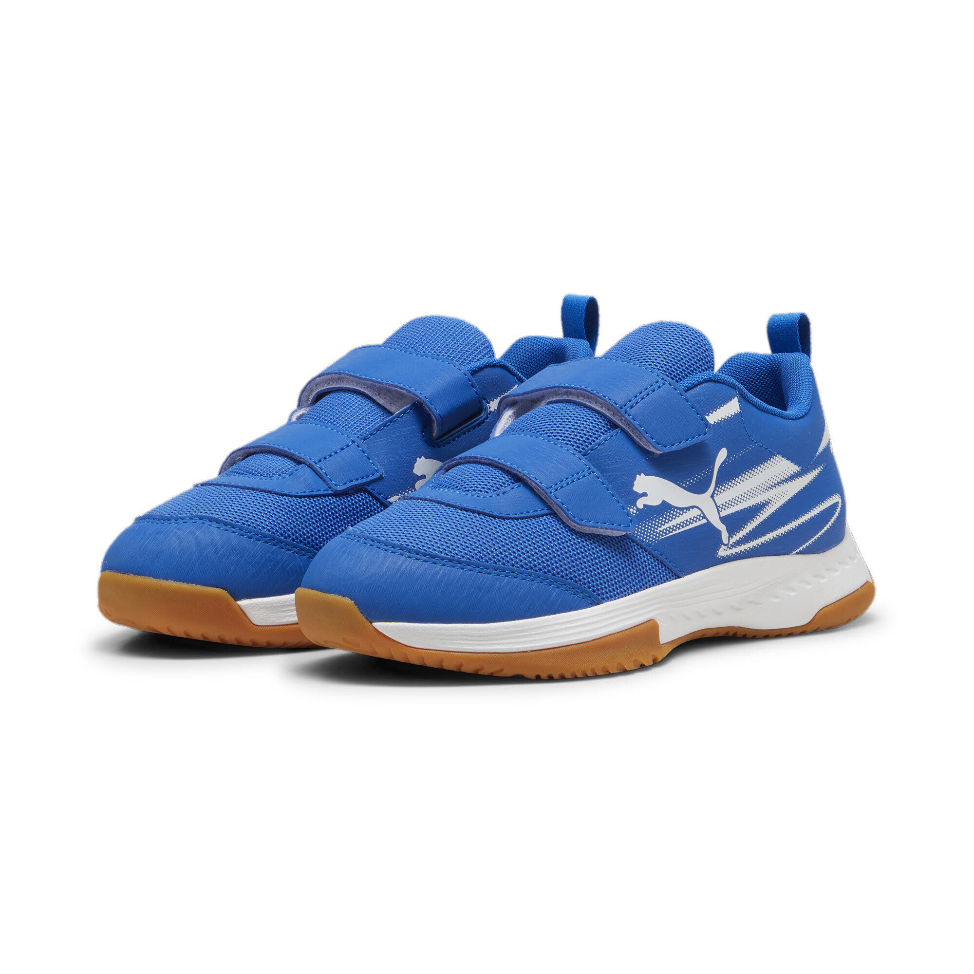 Puma Varion II V Jr Hallensportschuhe Teenager Jungen blau