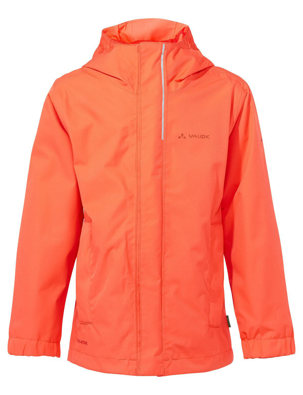 Vaude Escape Light IV Kinder Regenjacke Kapuzenjacke wasserdicht orange
