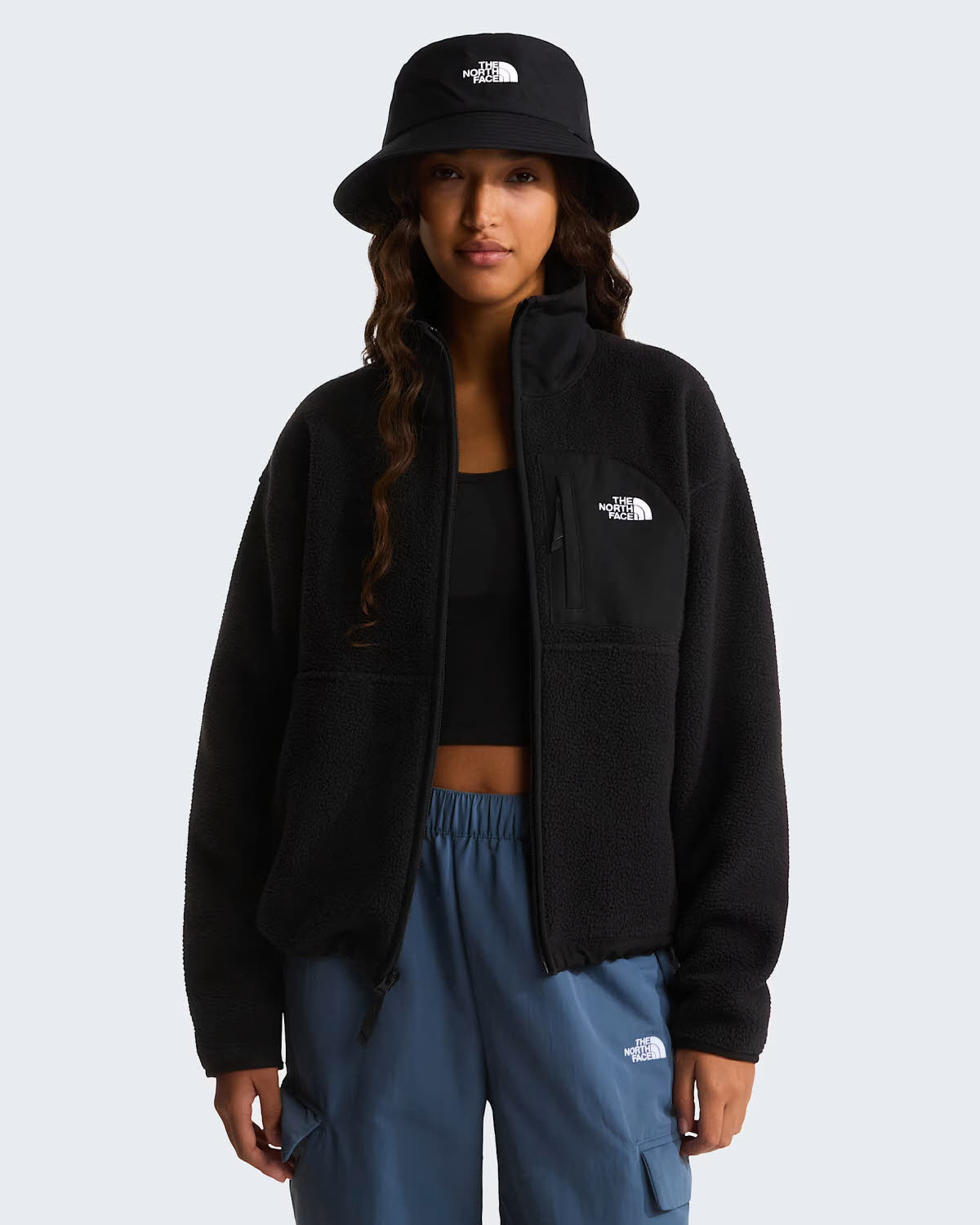 The North Face Yumiori Off-Peak Damen Fleecejacke Funktionsjacke schwarz