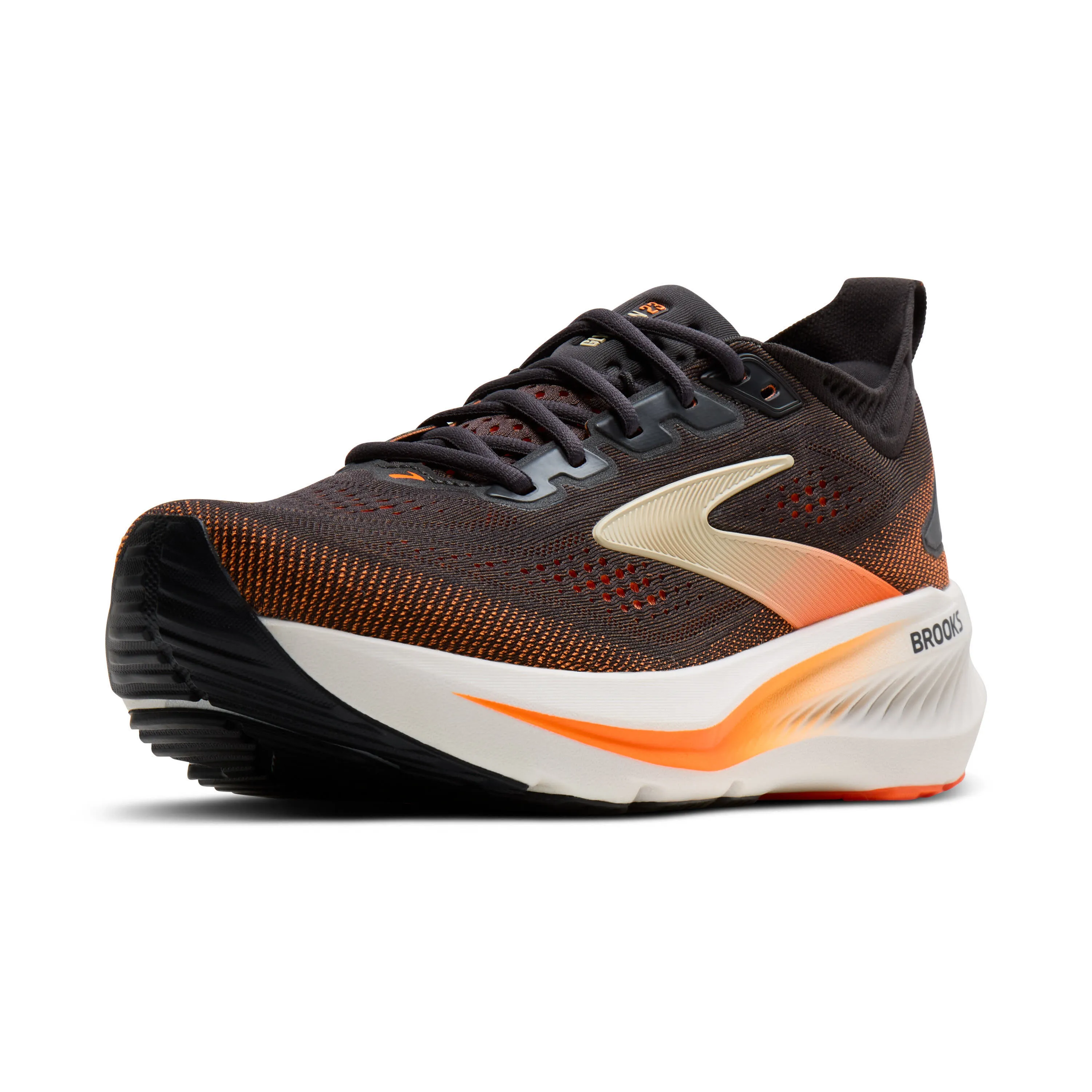 Brooks Glycerin 23 Laufschuh Herren schwarz/orange