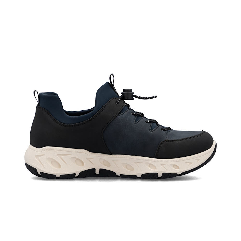 Rieker Damen Sneaker Low Halbschuhe dunkelblau