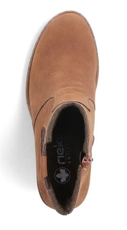 Rieker Damen Stiefel Sriefelette braun