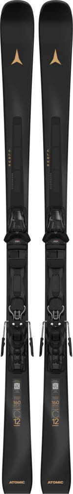 Atomic CLOUD C12 RVSK C + M 10 GW Damen Ski Fortgeschrittene 25/26 schwarz