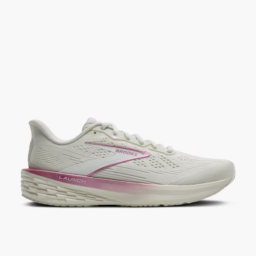 Brooks Launch 12 Laufschuhe Damen weiß/pink