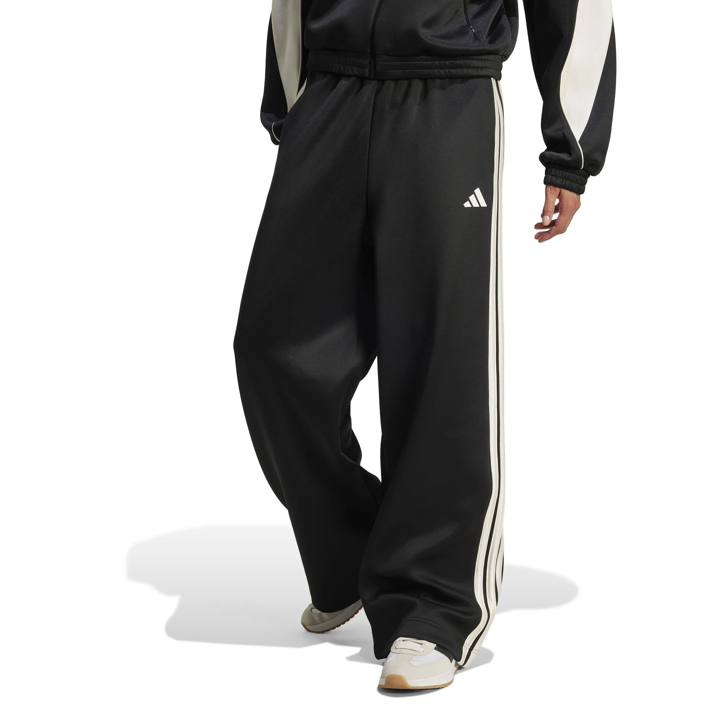 Adidas Stadium 3-Streifen Trainingshose Damen Trainingshose schwarz
