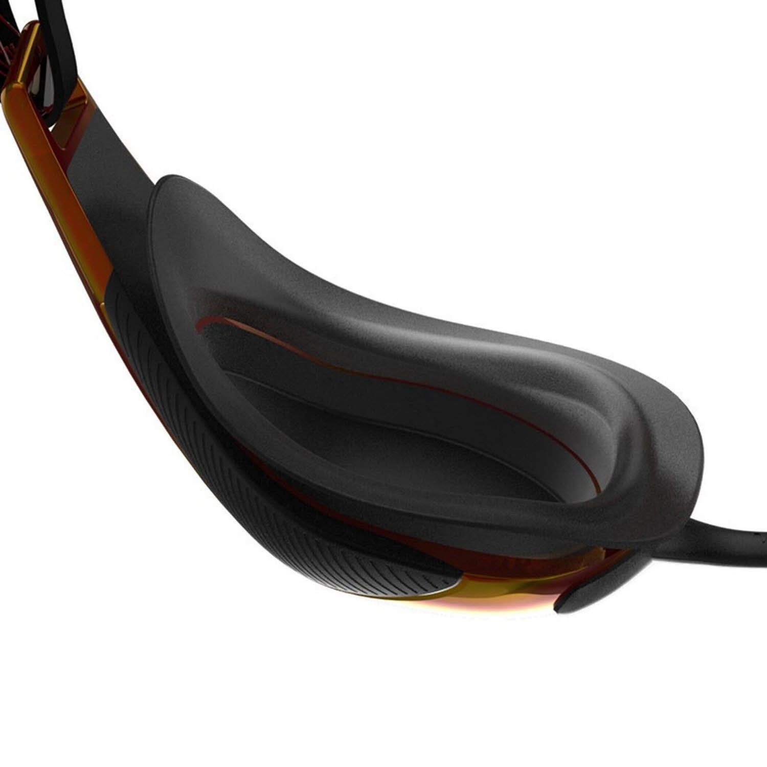 Speedo Fastskin Hyper Elite Mirror Unisex Schwimmbrille schwarz