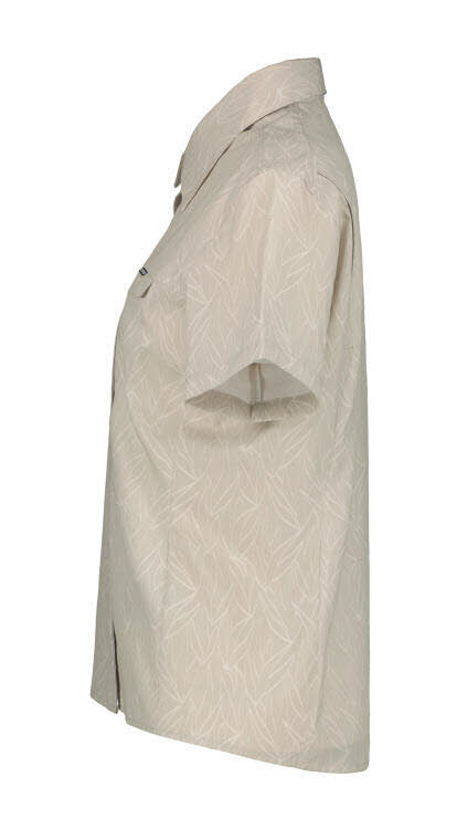 ICEPEAK BOVINA Damen Hemd kurzarm Bluse Freizeithemd puder