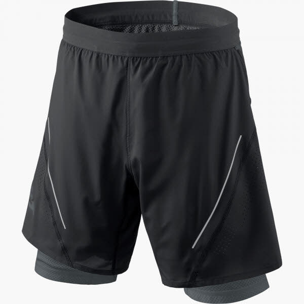 Dynafit ALPINE PRO M 2/1 SHORTS Laufshort Laufhose kurze Hose Herren schwarz NEU