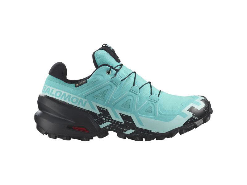 Salomon SPEEDCROSS 6 GTX Trailrunning Wanderschuh Damen türkis hellblau