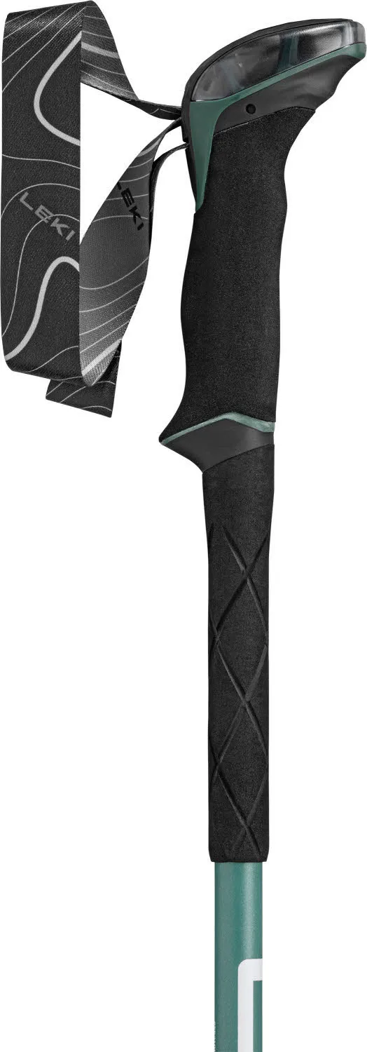 Leki Makalu Lite Unisex Wanderstöcke Trekkingstöcke verstellbar grün