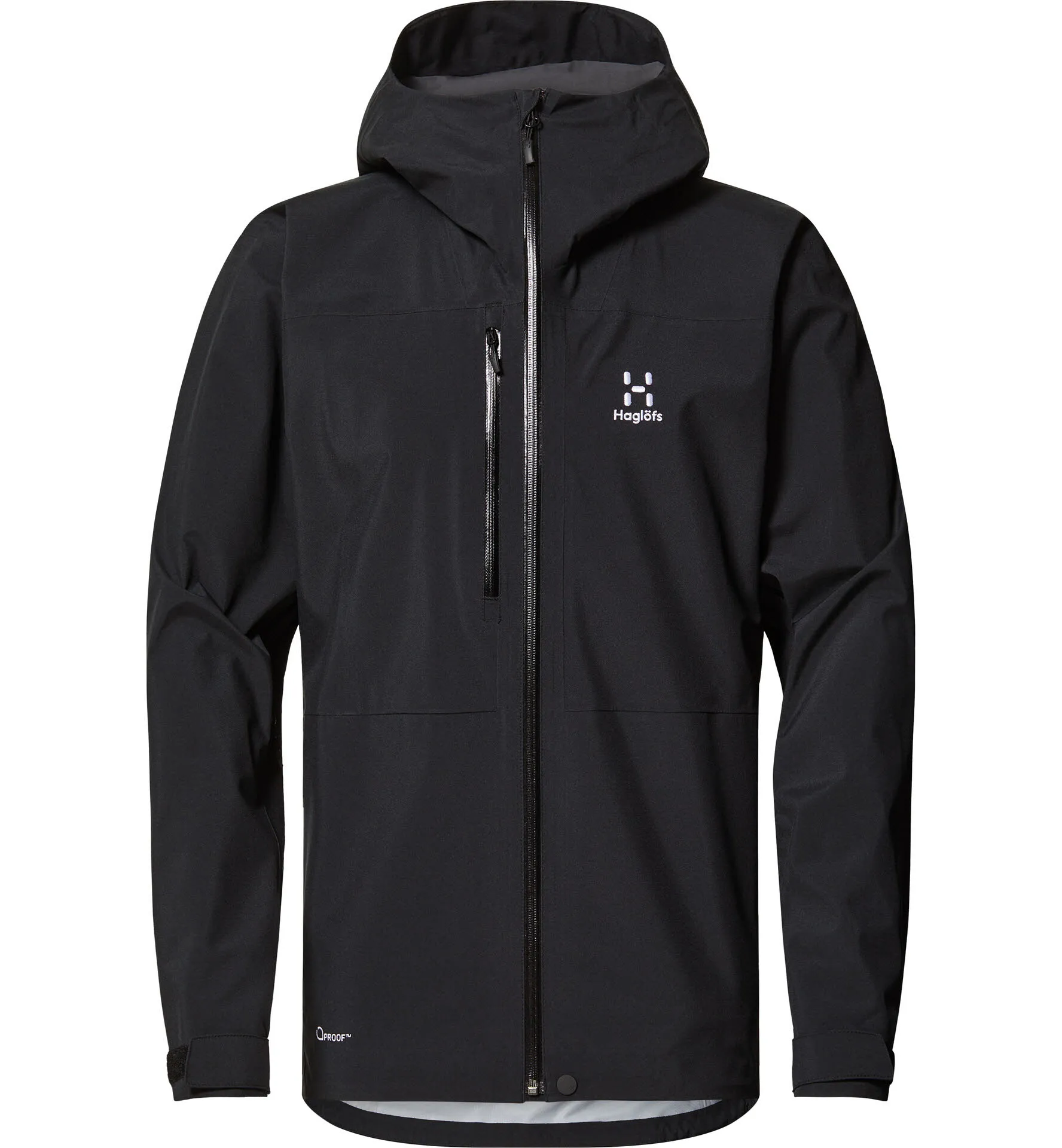 Haglöfs Front Proof Jacket Herren Regenjacke schwarz