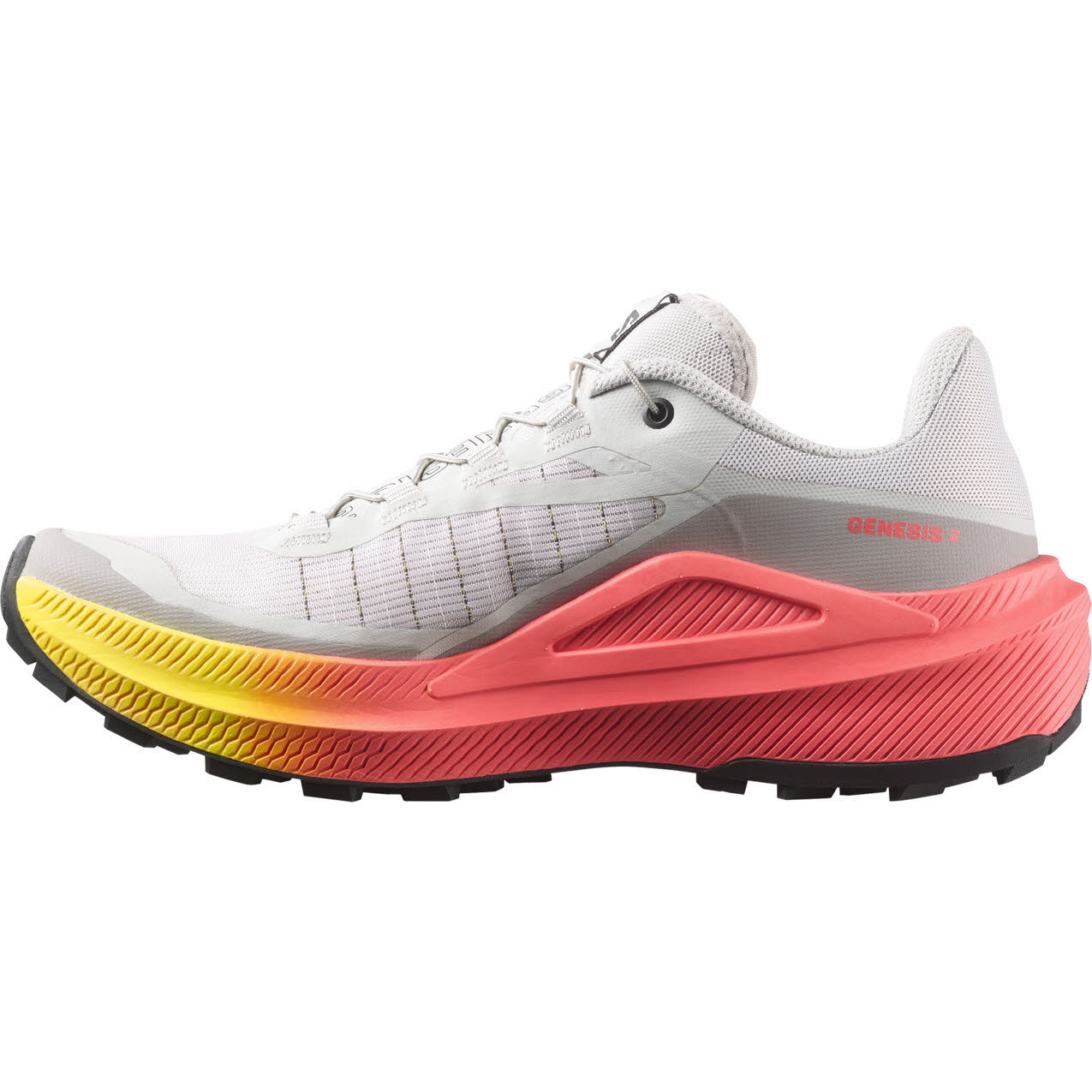 Salomon GENESIS 2 W Damen Laufschuhe Trailrunningschuhe grau