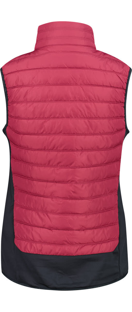 CMP WOMAN VEST HYBRID Damen Loftweste ärmellos amaranto