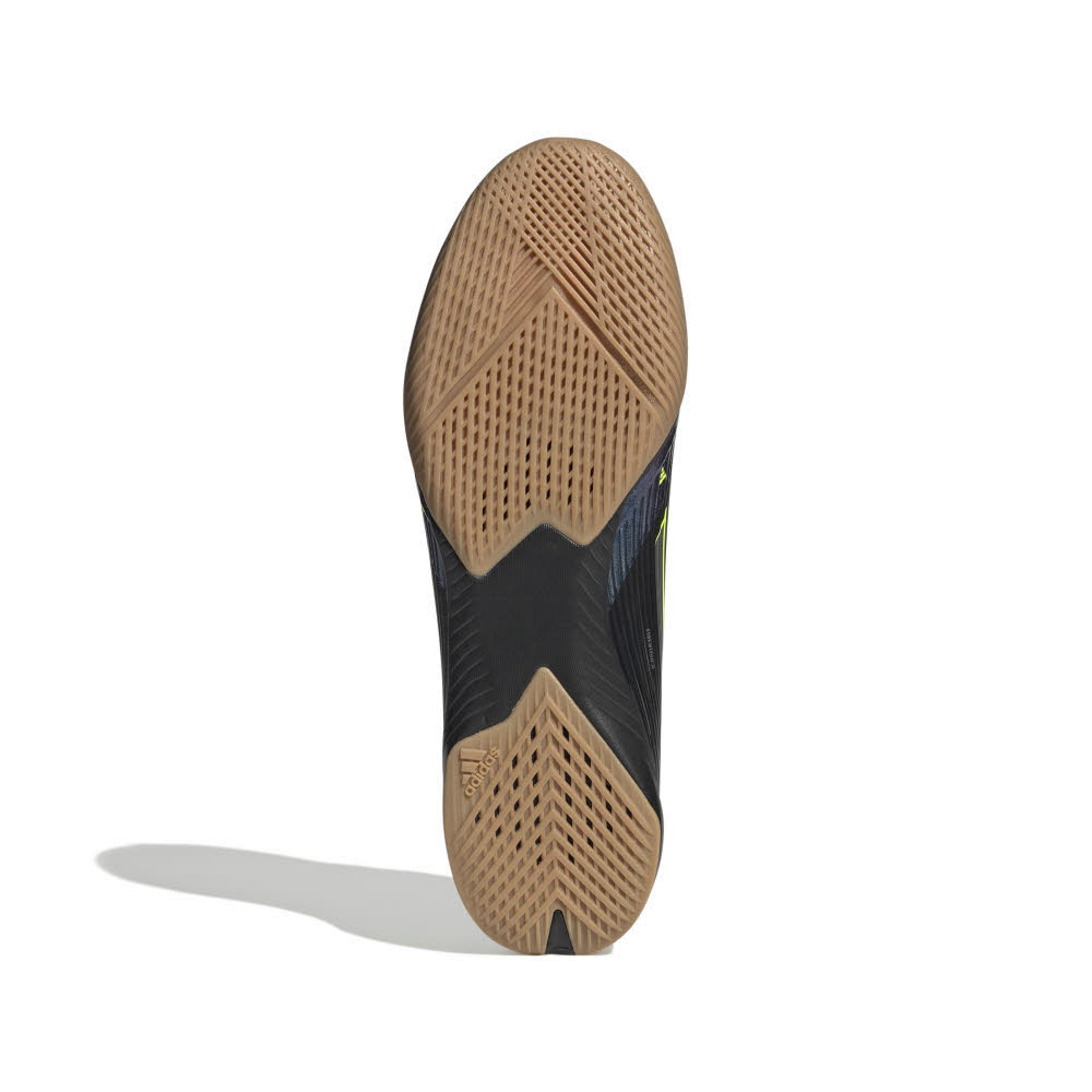 adidas F50 LEAGUE IN Unisex Fußballschuhe Hallenschuhe cblack/ironmt/luclem