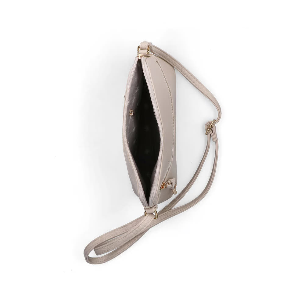 Rieker Damen Handtasche Umhängetasche beige