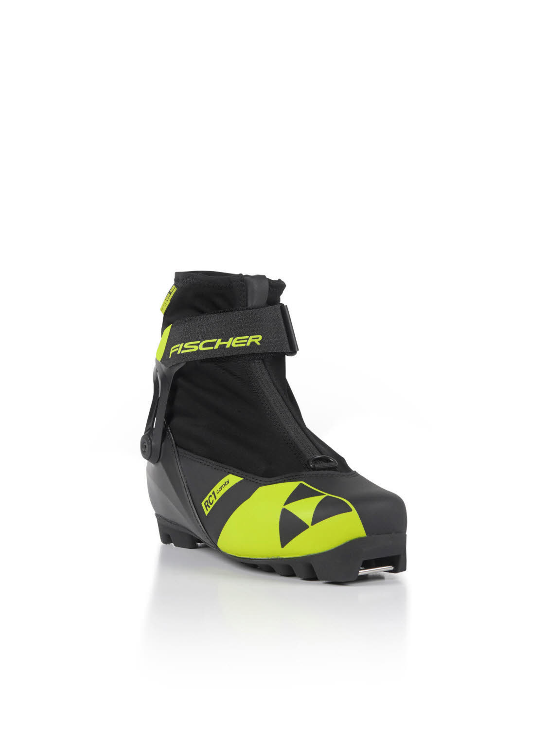 Fischer RC1 JR COMBI Kinder Combischuhe Langlaufschuhe schwarz