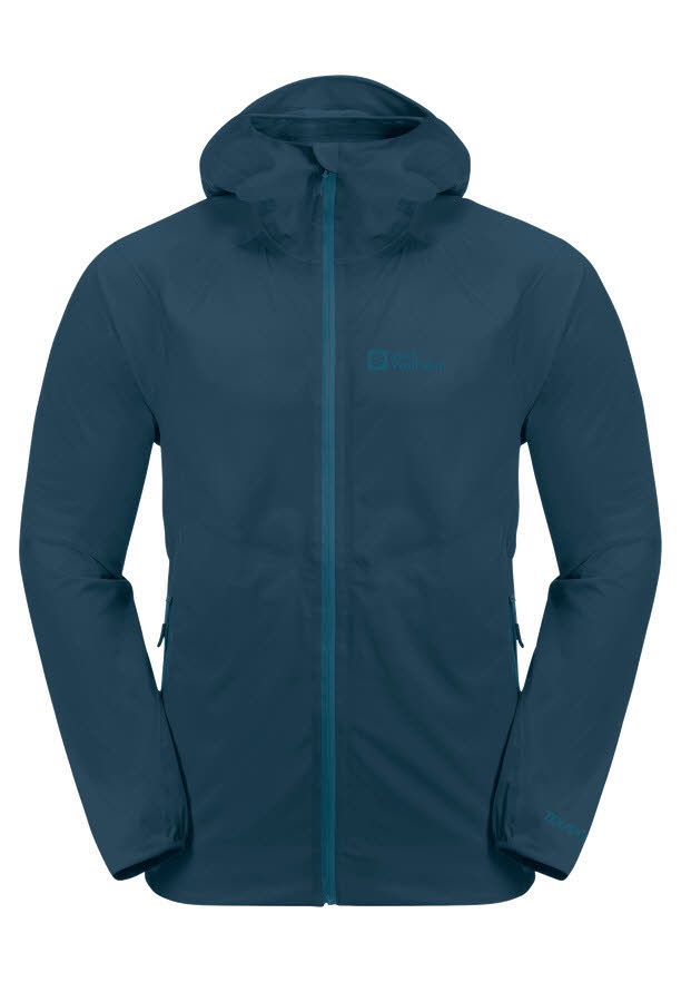 Jack Wolfskin Emberberg 3L Jkt Herren Regenjacke blau