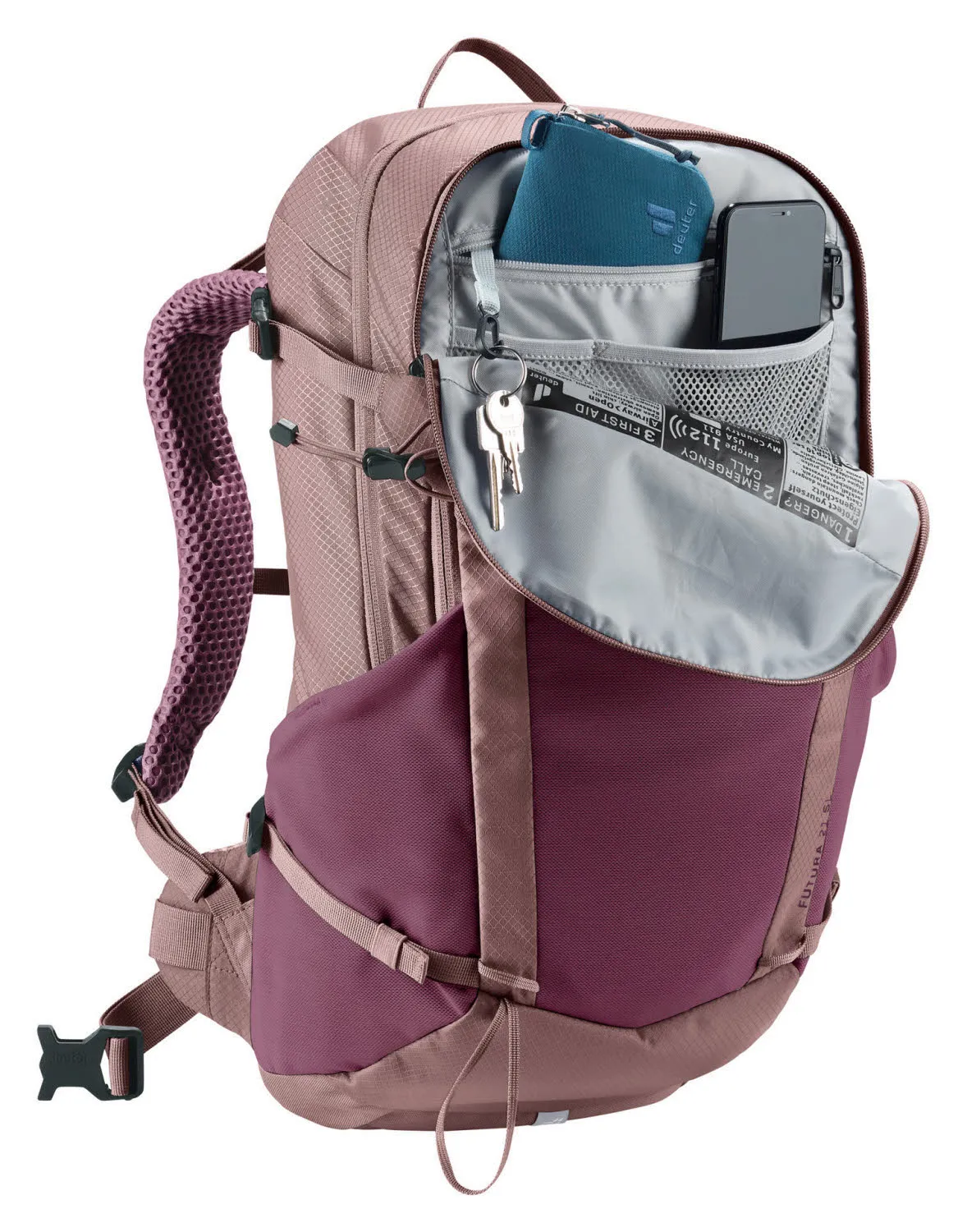 Deuter Futura 21 SL Damen Wanderrucksack Treckingrucksack lila