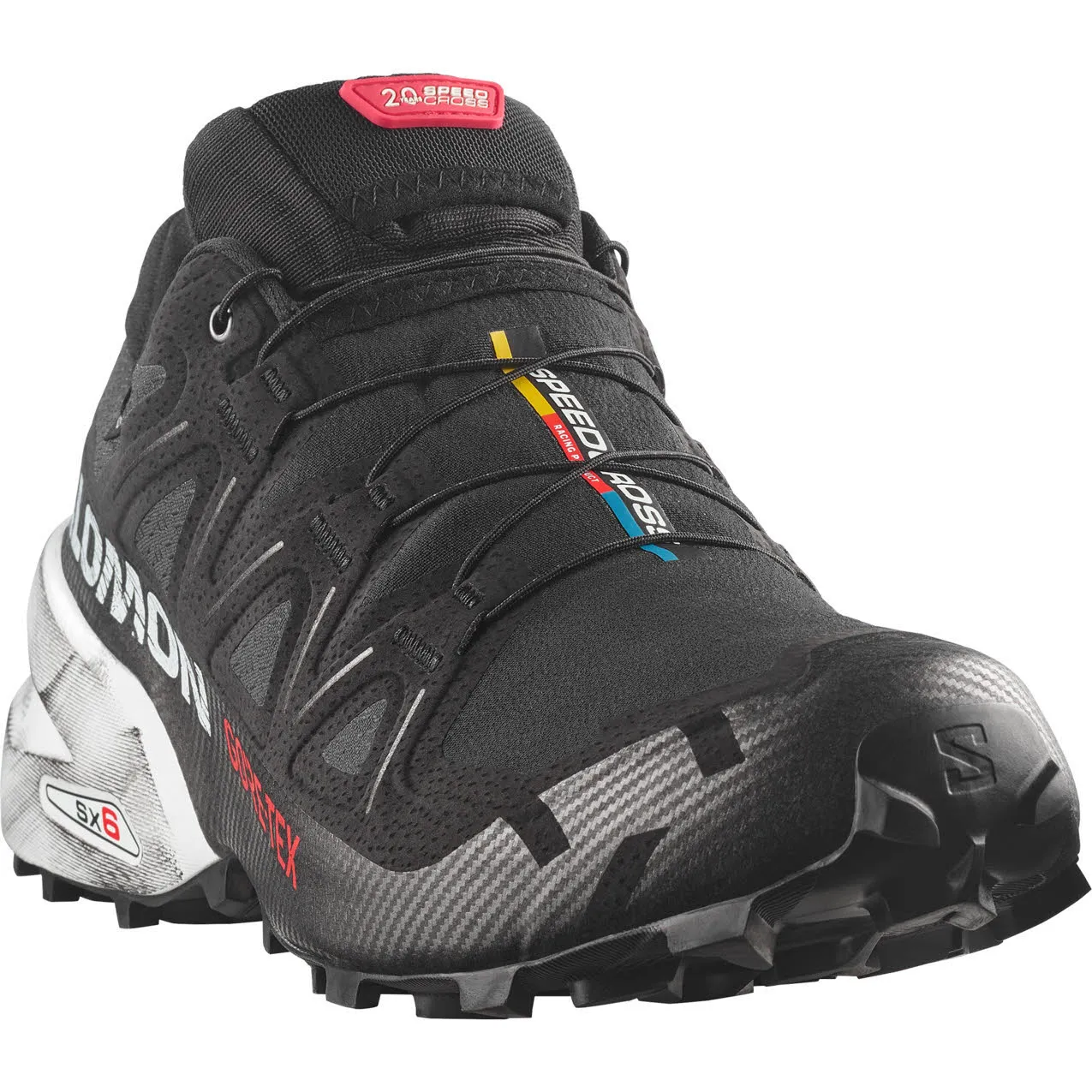 Salomon SPEEDCROSS 6 GTX 20 YEARS Herren Laufschuhe Trailrunningschuhe schwarz