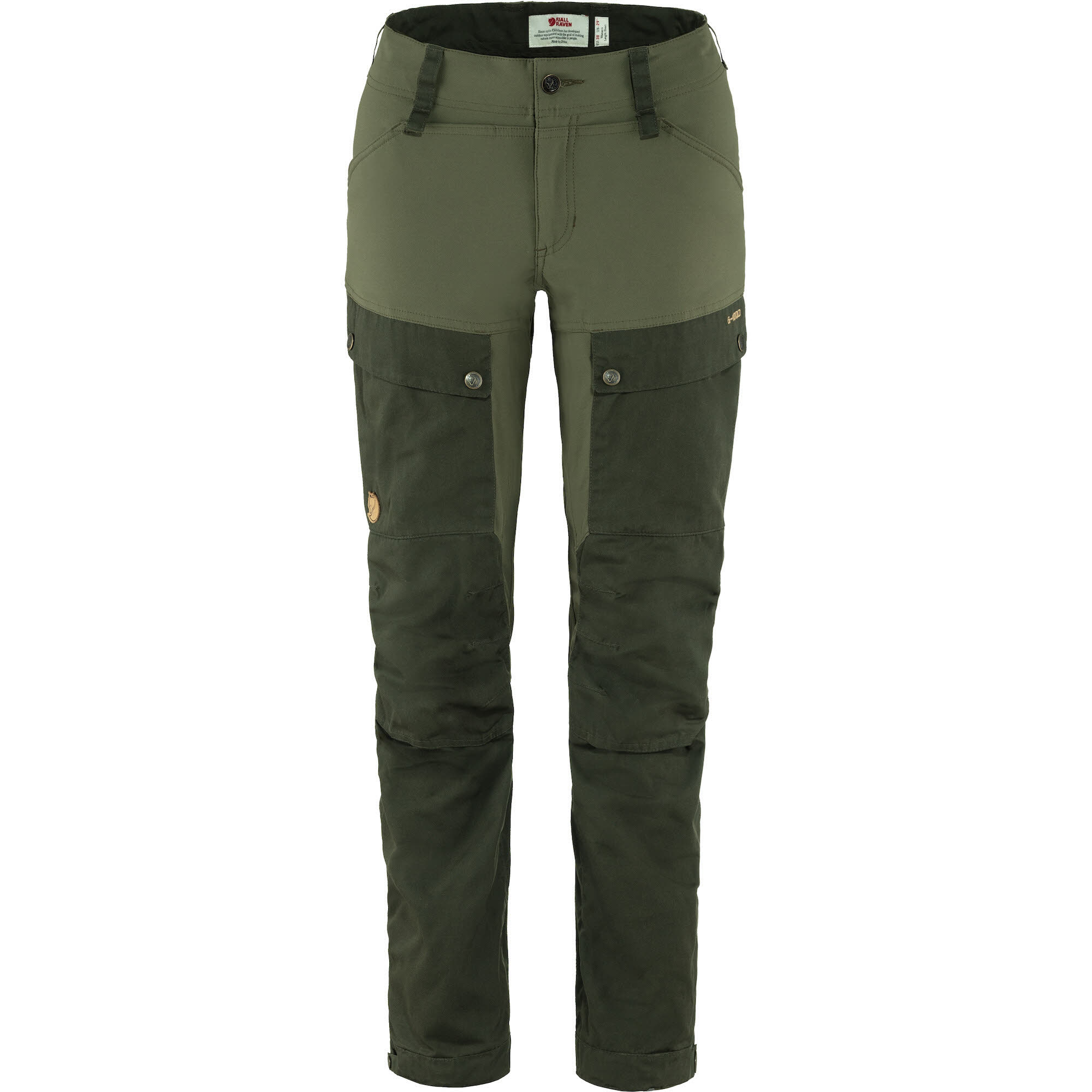 Fjällräven Keb Trousers Damen Trekkinghose Wanderhose grün