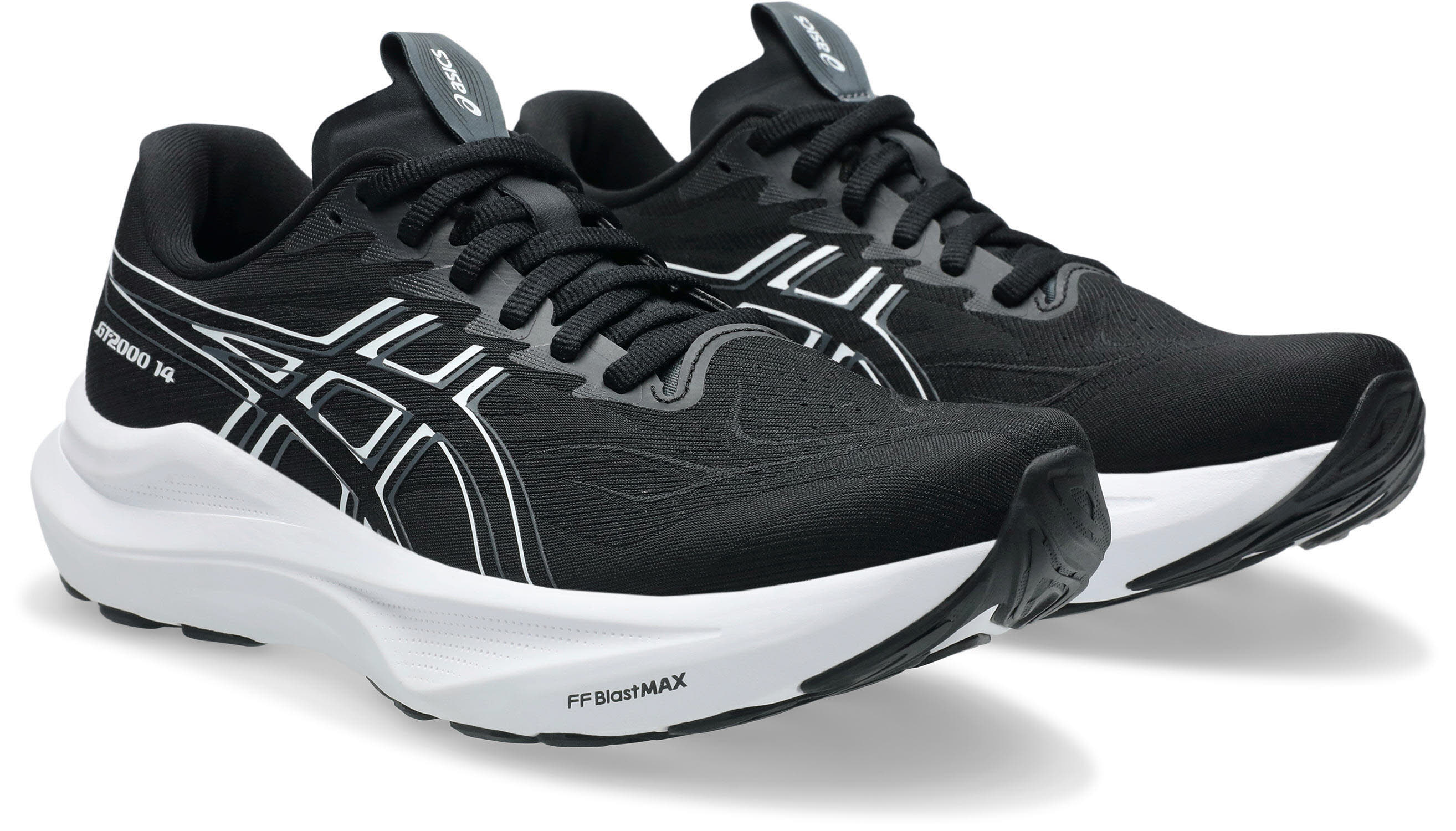 Asics GT-2000 14 Damen Laufschuhe Joggingschuhe schwarz/weiß