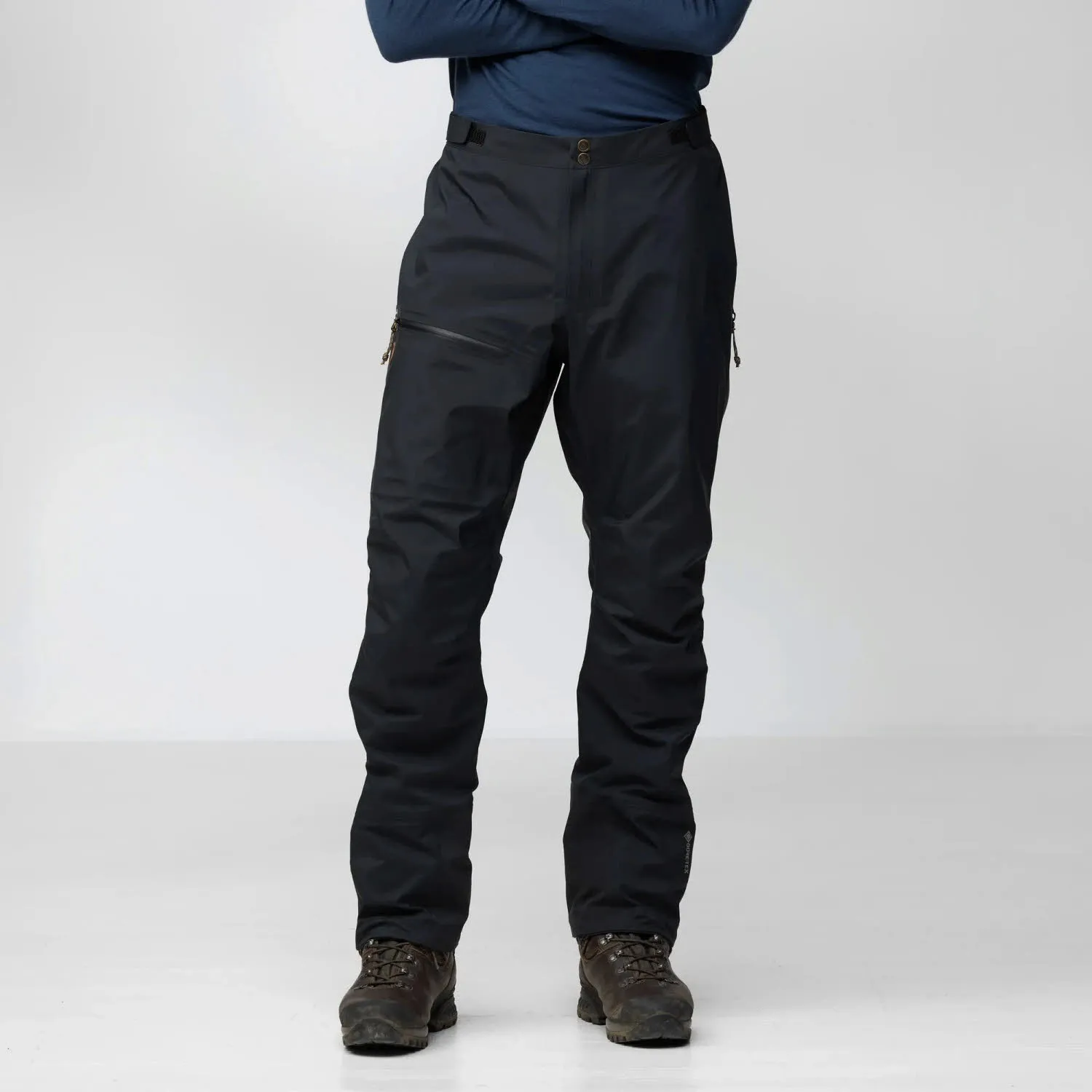 Fjällräven Keb GTX Trousers M Herren Wanderhose Trekkinghose schwarz