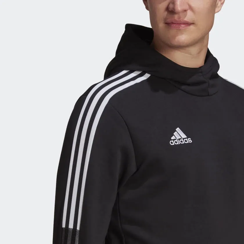 adidas TIRO21 SW HOOD Herren Hoodie Kapuzenpullover Bauchtasche schawarz NEU