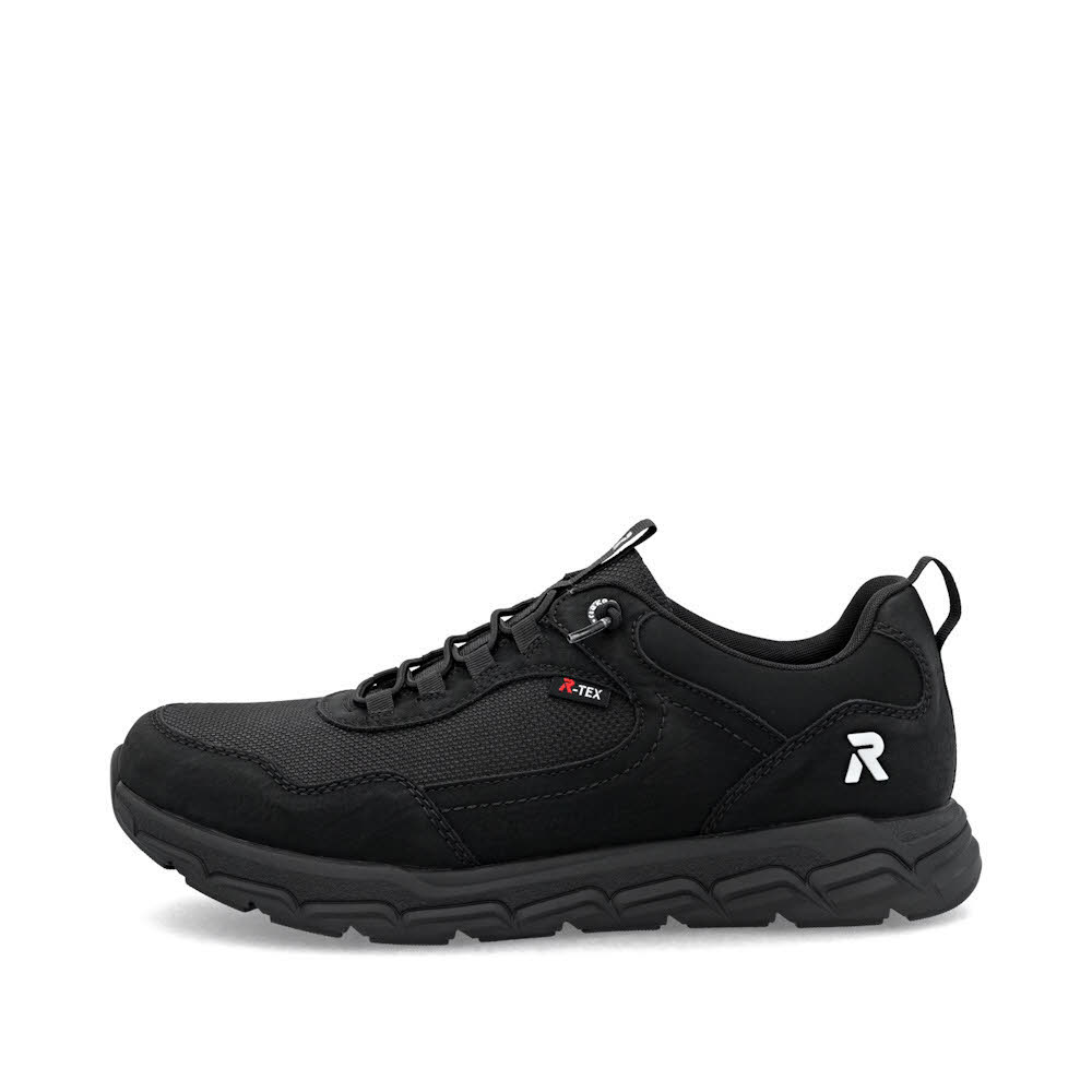 Rieker HWK Herren Halbschuhe Sneaker Low schwarz