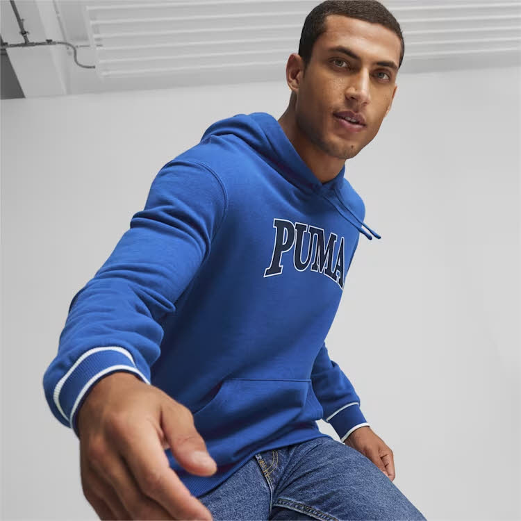 Puma Squad Hoodie Herren Kapuzenpullover Hoodie blau