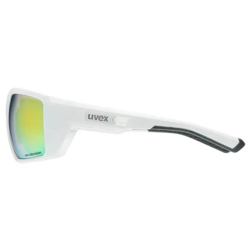 Uvex mtn venture CV Unisex Sportbrille Sonnenbrille weiß matt