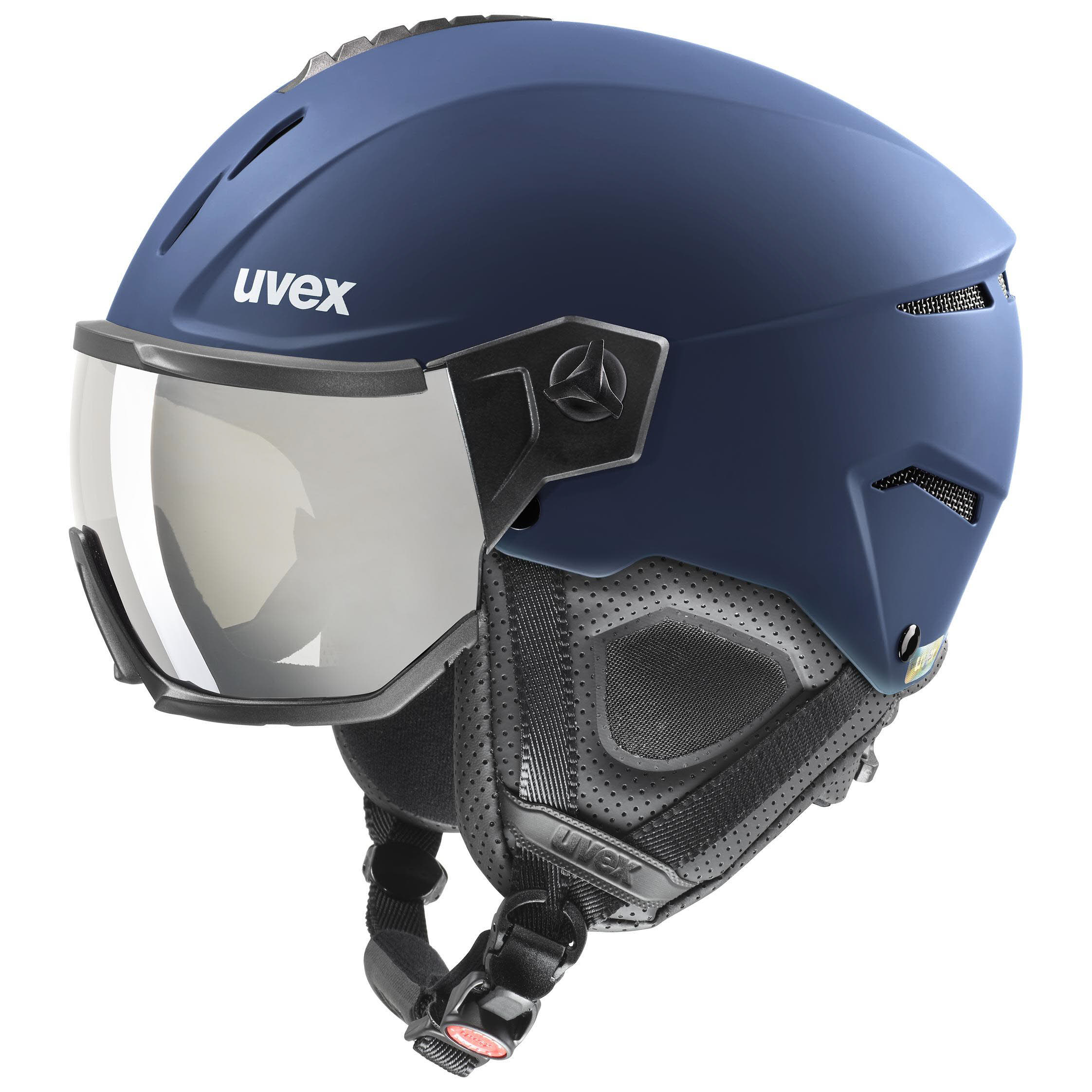 Uvex instinct visor Skihelm Visier Helmset Unisex dunkelblau