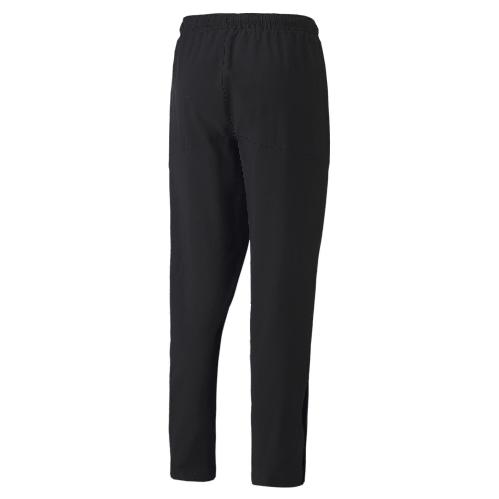 Puma teamLIGA Sideline Pants Jr Fußballhose Jogginghose Kinder schwarz