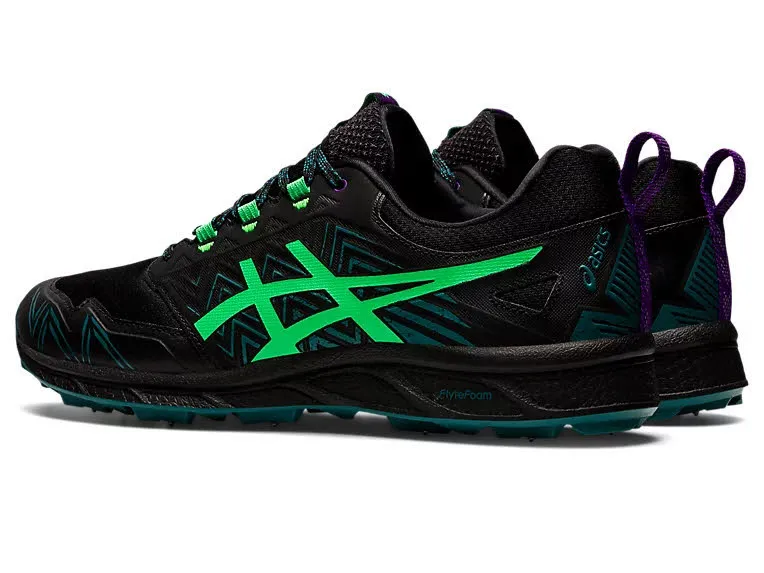 ASICS GEL-FUJISETSU 3 GTX Herren Trailrunningschuhe Laufschuhe schwarz/grün