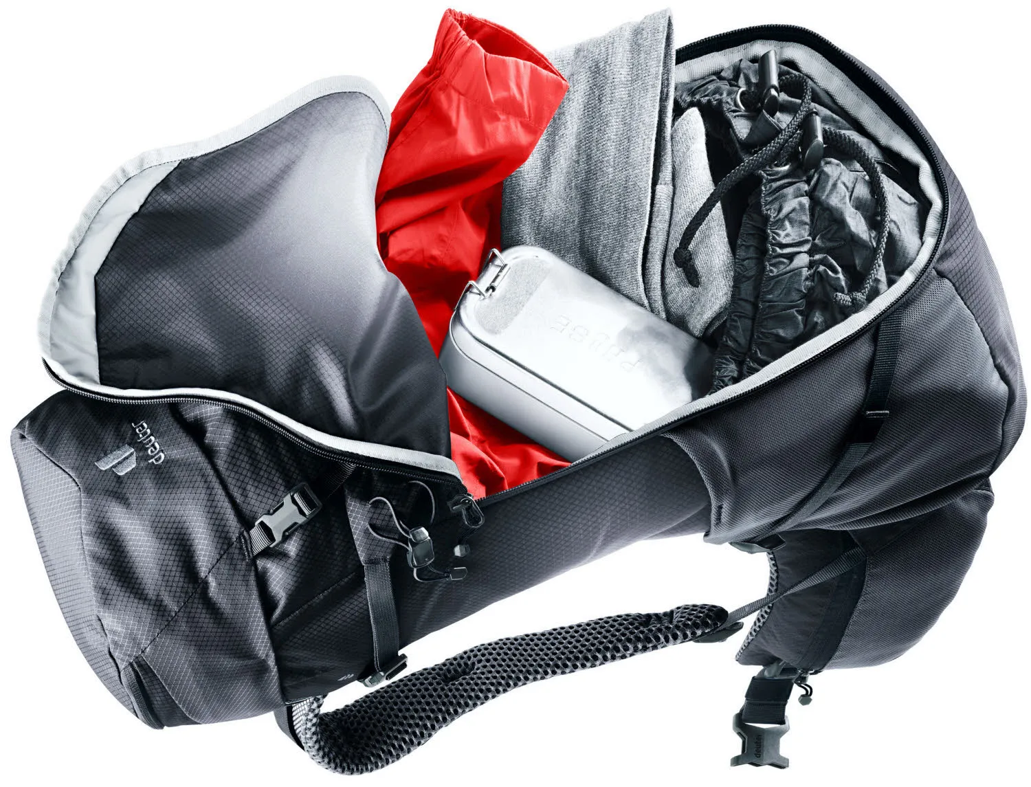 Deuter Futura 26 Wanderrucksack Trekkingrucksack schwarz